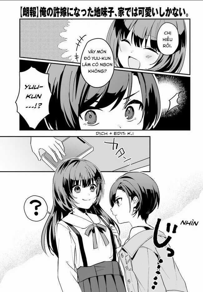 Hôn Thê Nhạt Nhẽo Của Tôi Chỉ Đáng Yêu Khi Ở Nhà Chapter 7 trang 7