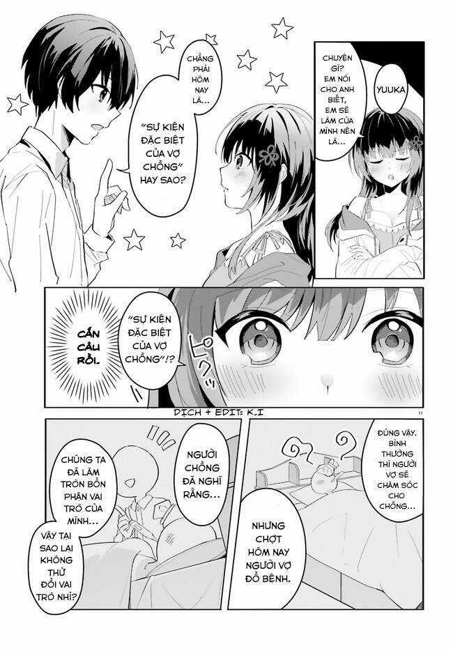 Hôn Thê Nhạt Nhẽo Của Tôi Chỉ Đáng Yêu Khi Ở Nhà Chapter 9 trang 11