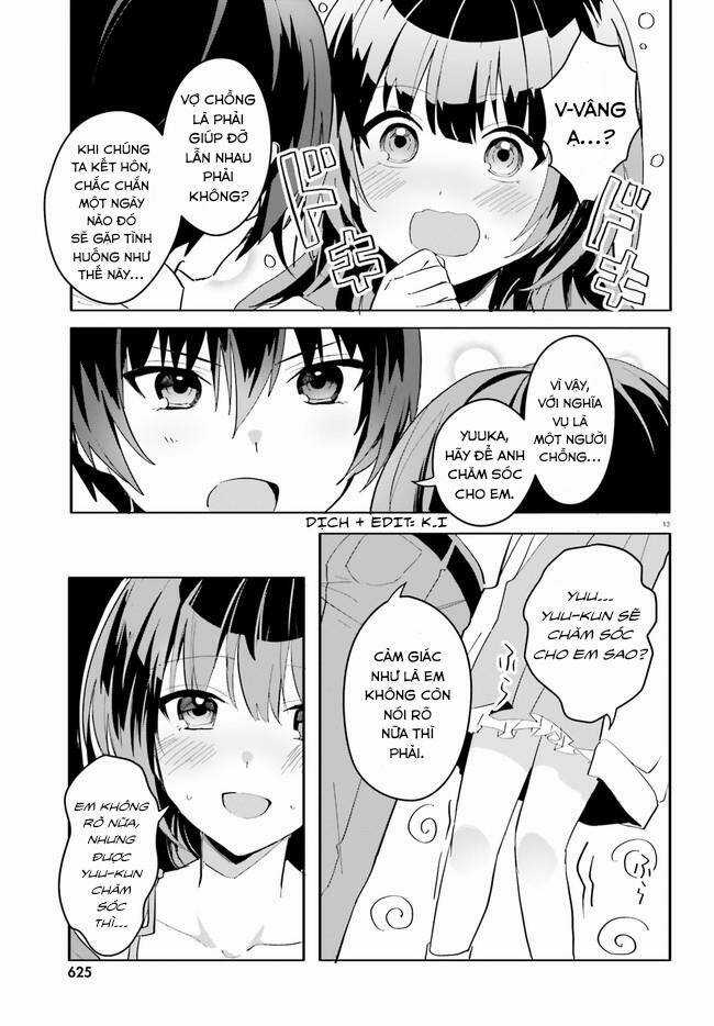 Hôn Thê Nhạt Nhẽo Của Tôi Chỉ Đáng Yêu Khi Ở Nhà Chapter 9 trang 13