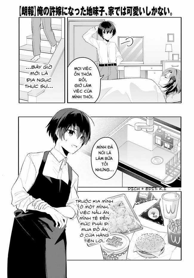 Hôn Thê Nhạt Nhẽo Của Tôi Chỉ Đáng Yêu Khi Ở Nhà Chapter 9 trang 15