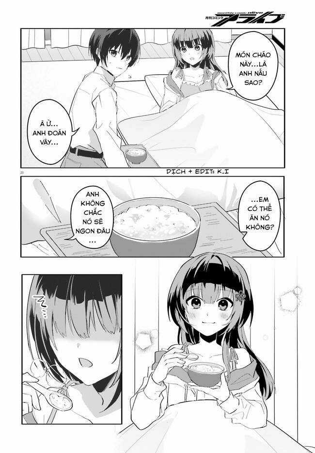 Hôn Thê Nhạt Nhẽo Của Tôi Chỉ Đáng Yêu Khi Ở Nhà Chapter 9 trang 20
