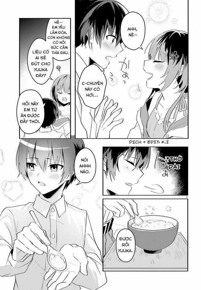 Hôn Thê Nhạt Nhẽo Của Tôi Chỉ Đáng Yêu Khi Ở Nhà Chapter 9 trang 23