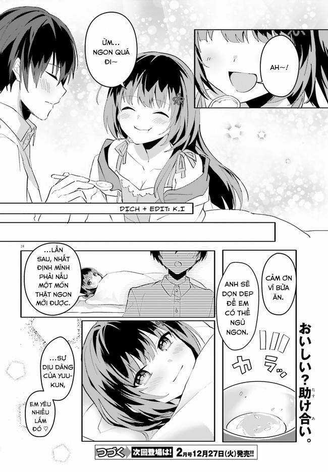 Hôn Thê Nhạt Nhẽo Của Tôi Chỉ Đáng Yêu Khi Ở Nhà Chapter 9 trang 24