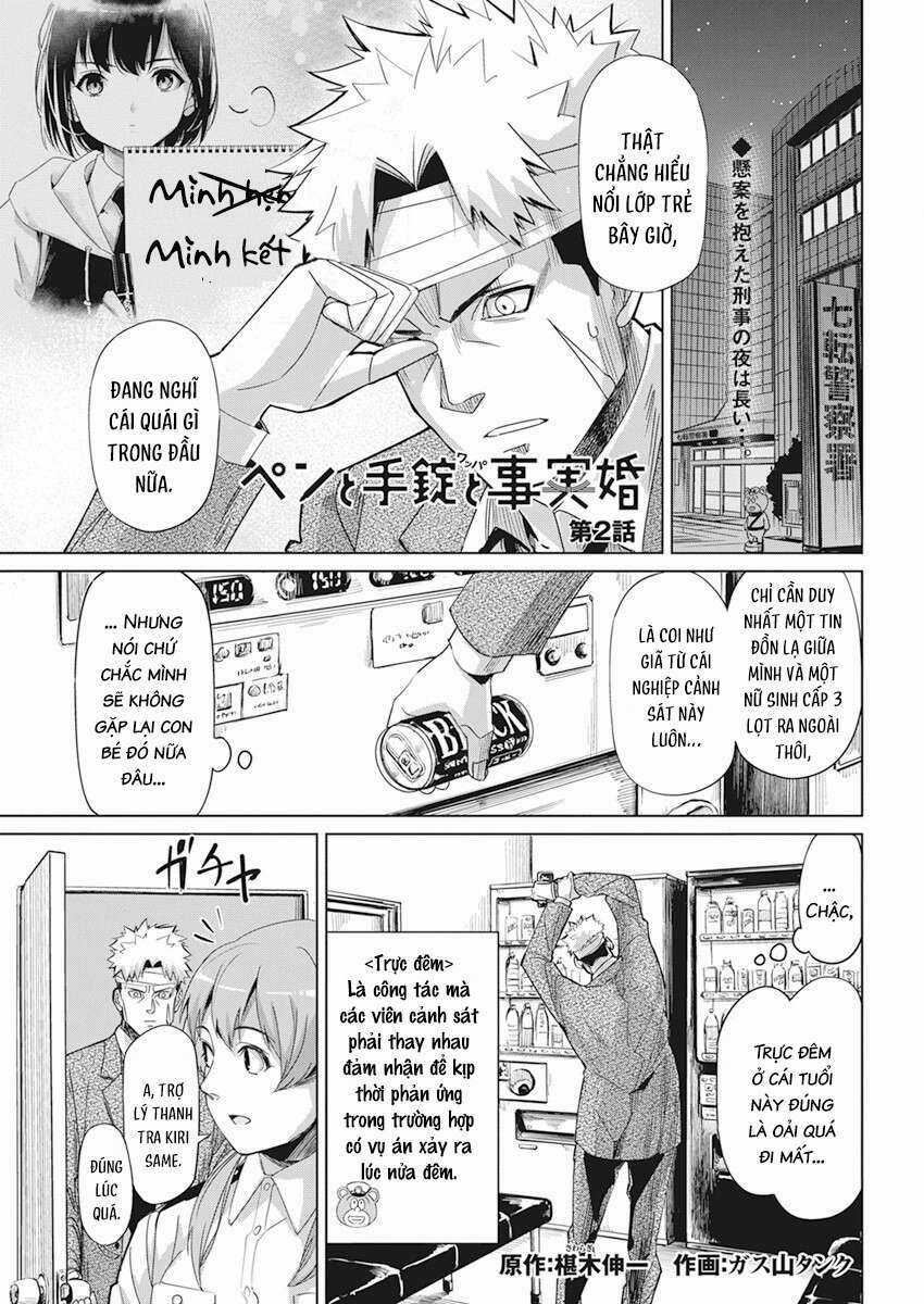 Hôn Thú Giữa Bút Và Còng Tay Chapter 2 trang 2