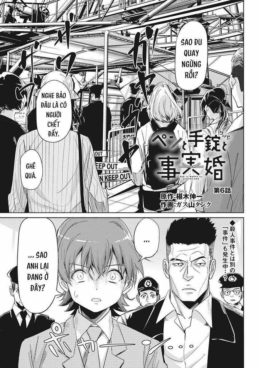 Hôn Thú Giữa Bút Và Còng Tay Chapter 6 trang 2