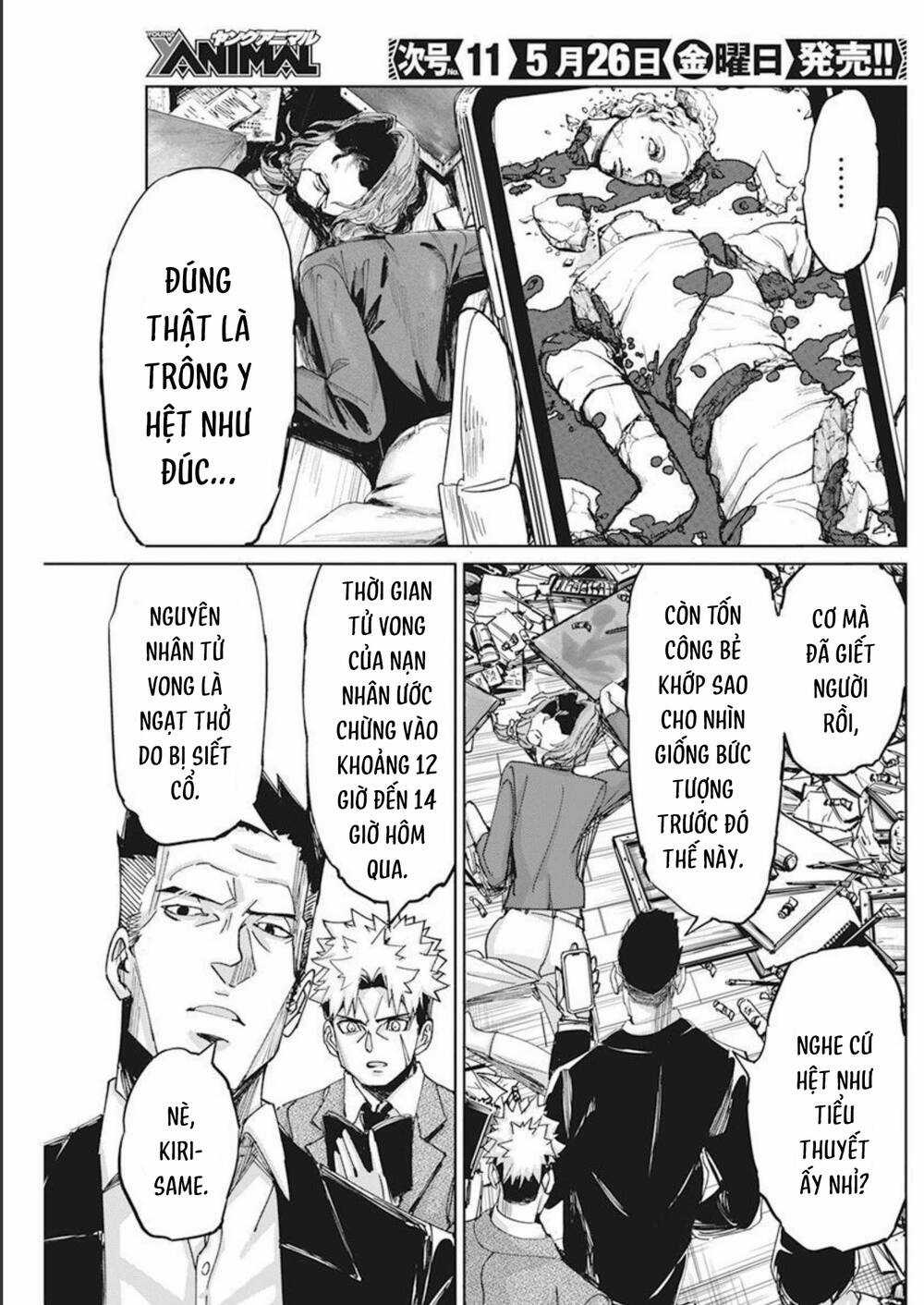 Hôn Thú Giữa Bút Và Còng Tay Chapter 9 trang 4