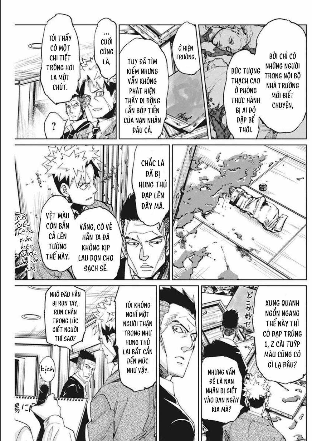 Hôn Thú Giữa Bút Và Còng Tay Chapter 9 trang 6