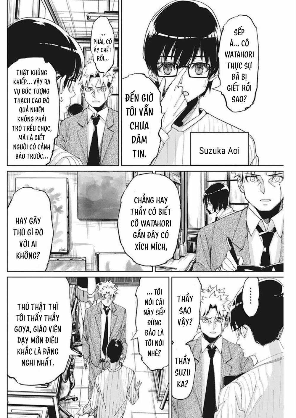 Hôn Thú Giữa Bút Và Còng Tay Chapter 9 trang 9