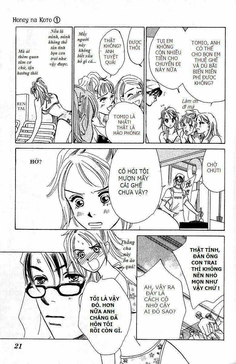 Honey na Koto Chapter 1 trang 19