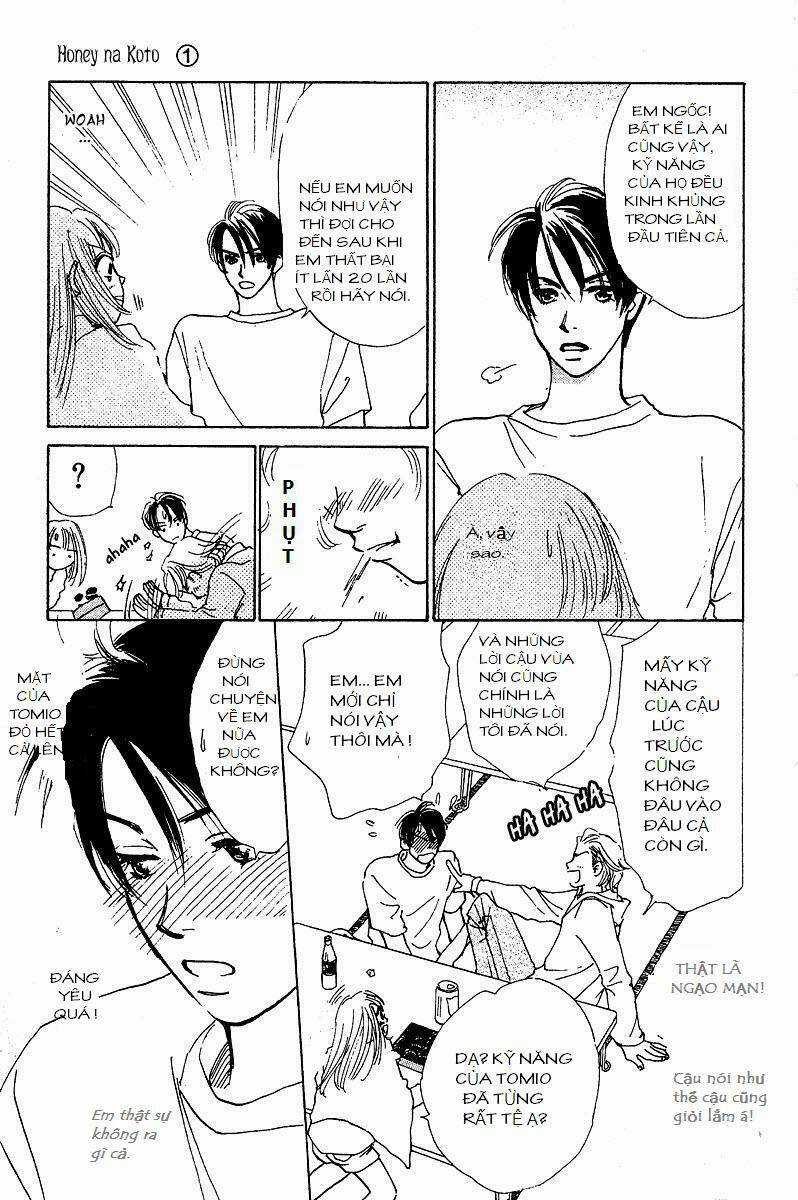Honey na Koto Chapter 4 trang 16
