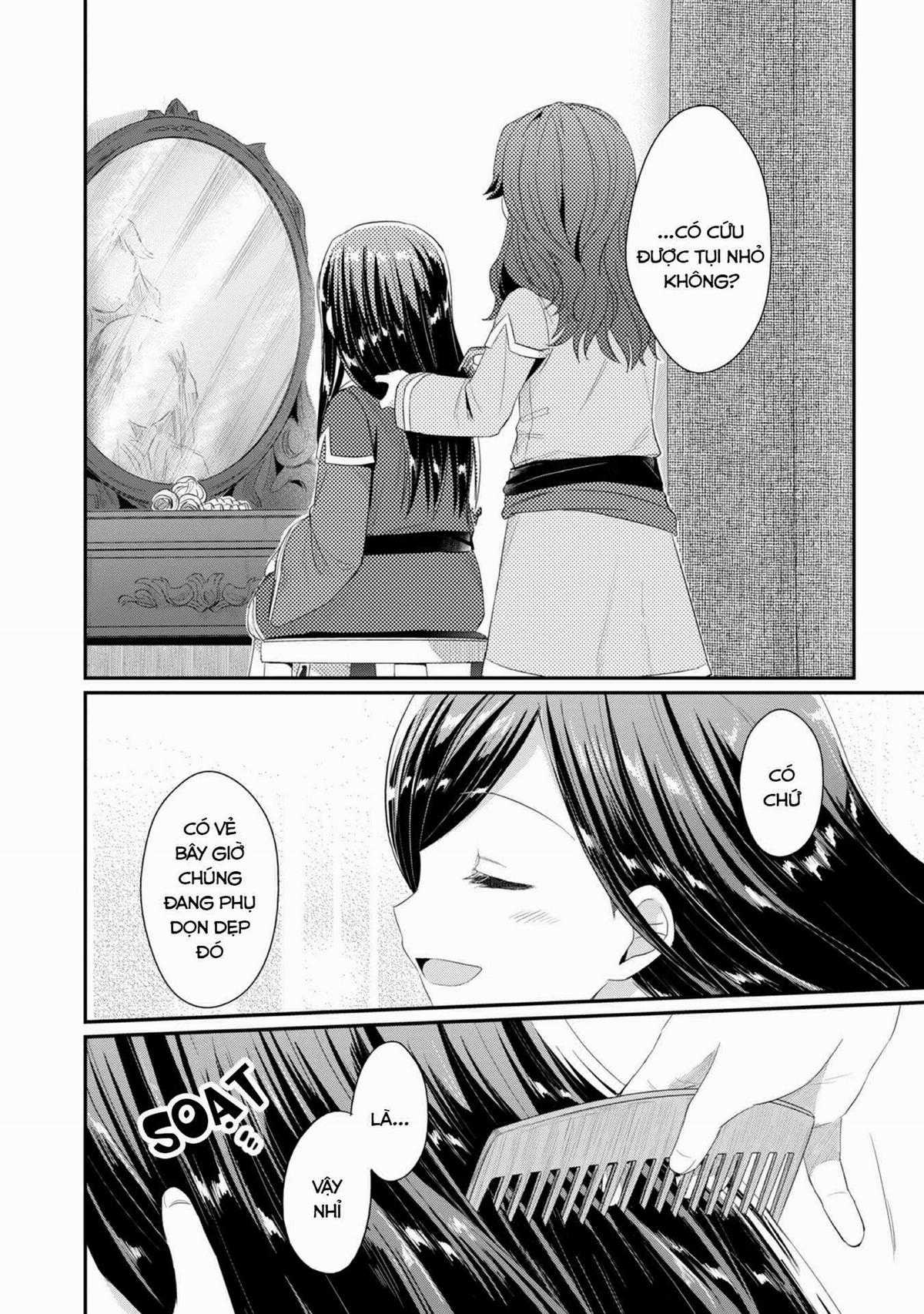 Honzuki No Gekokujou Dai 2-Bu: Hon No Tamenara Miko Ni Naru! Chapter 10 trang 22