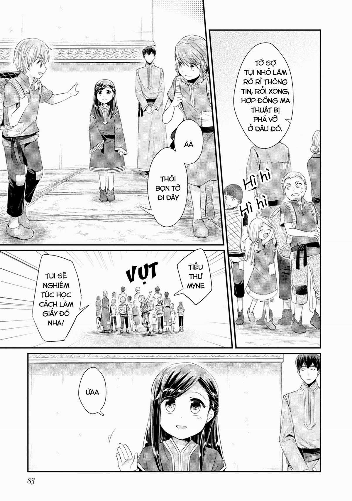 Honzuki No Gekokujou Dai 2-Bu: Hon No Tamenara Miko Ni Naru! Chapter 13 trang 10