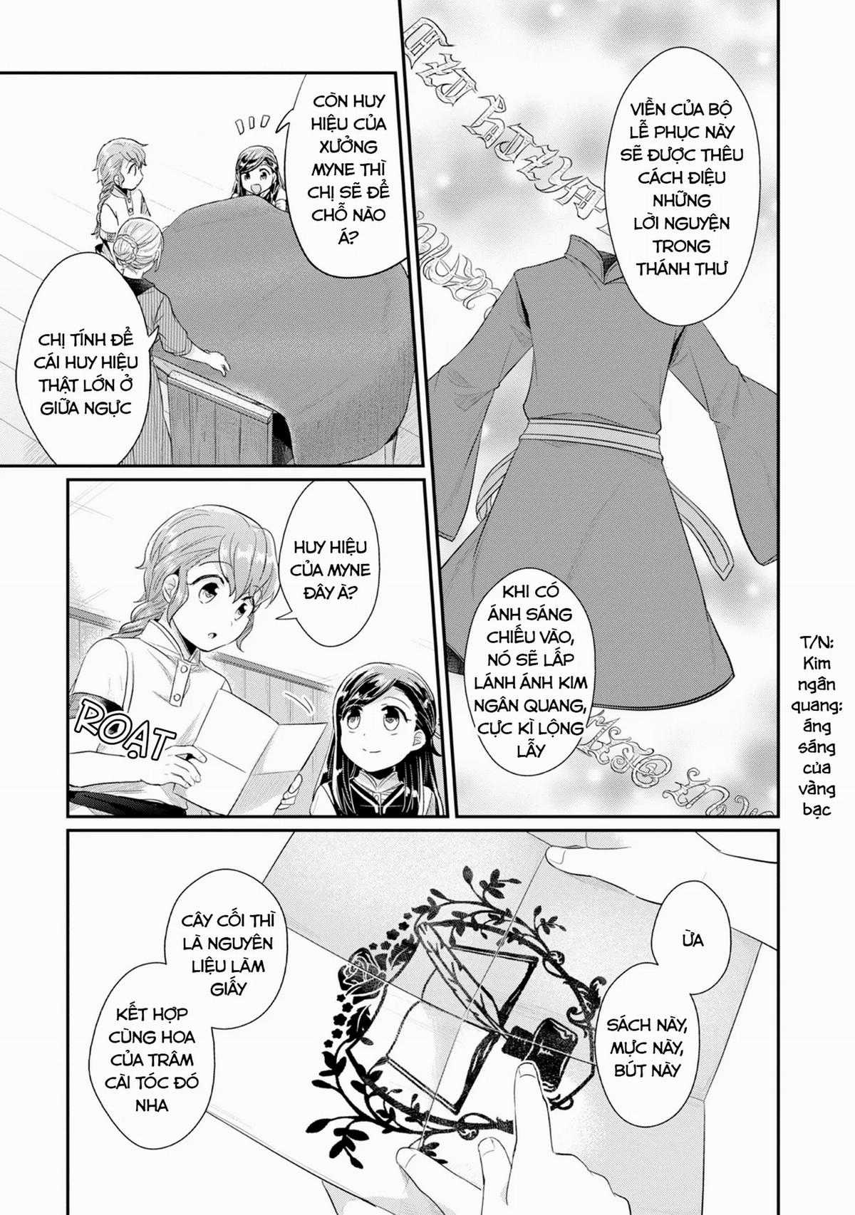 Honzuki No Gekokujou Dai 2-Bu: Hon No Tamenara Miko Ni Naru! Chapter 15.5 trang 10