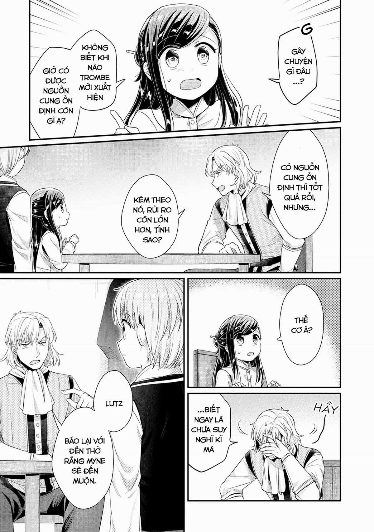 Honzuki No Gekokujou Dai 2-Bu: Hon No Tamenara Miko Ni Naru! Chapter 16 trang 9