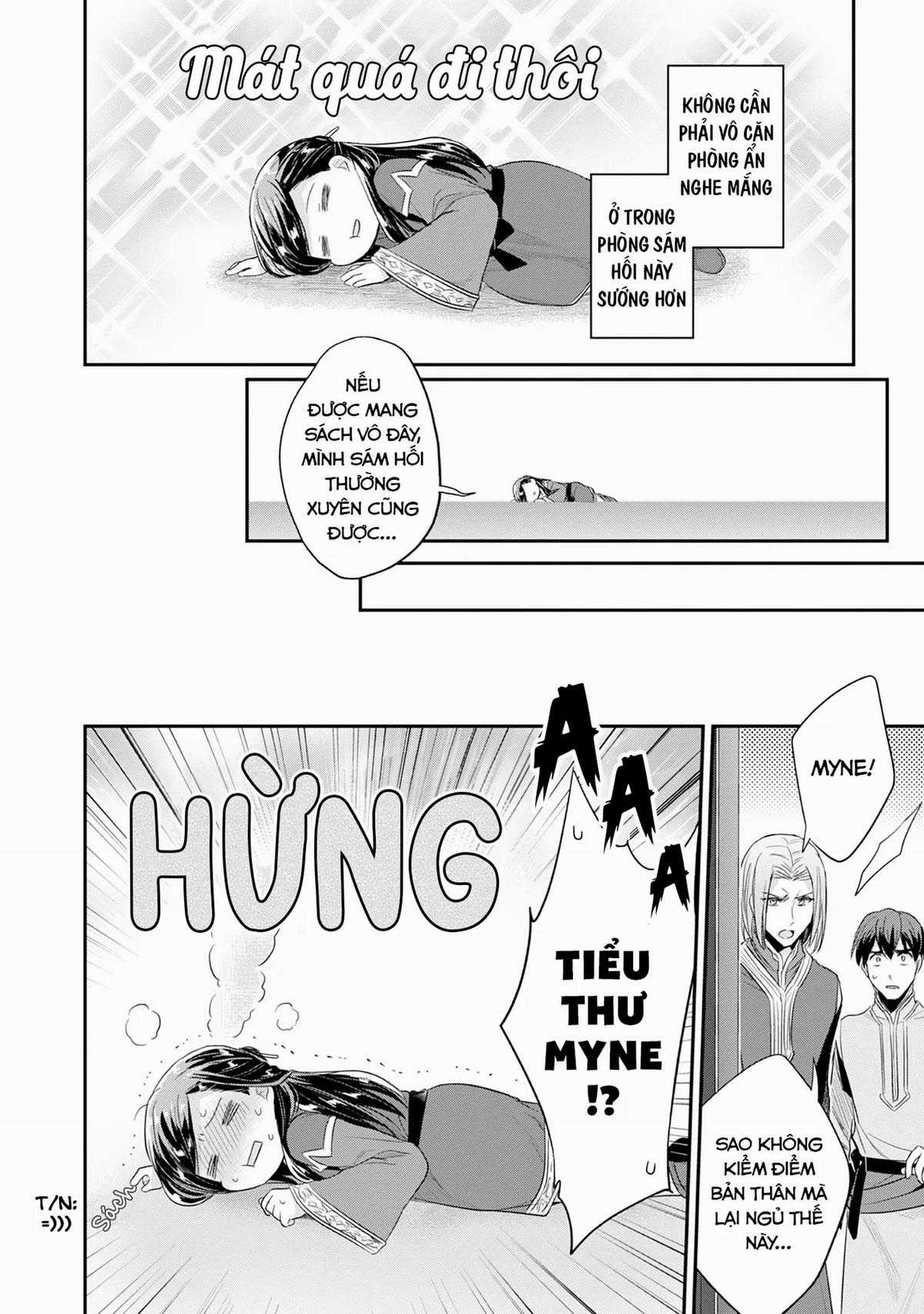 Honzuki No Gekokujou Dai 2-Bu: Hon No Tamenara Miko Ni Naru! Chapter 17 trang 19