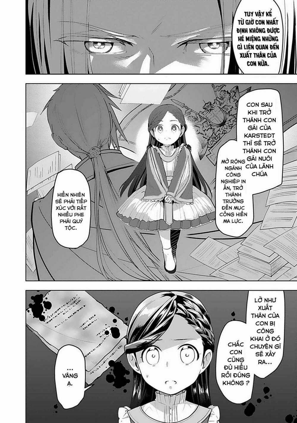 Honzuki no Gekokujou: Dai 3-bu Ryouchi ni hon o hirogeyou! Chapter 1 trang 13