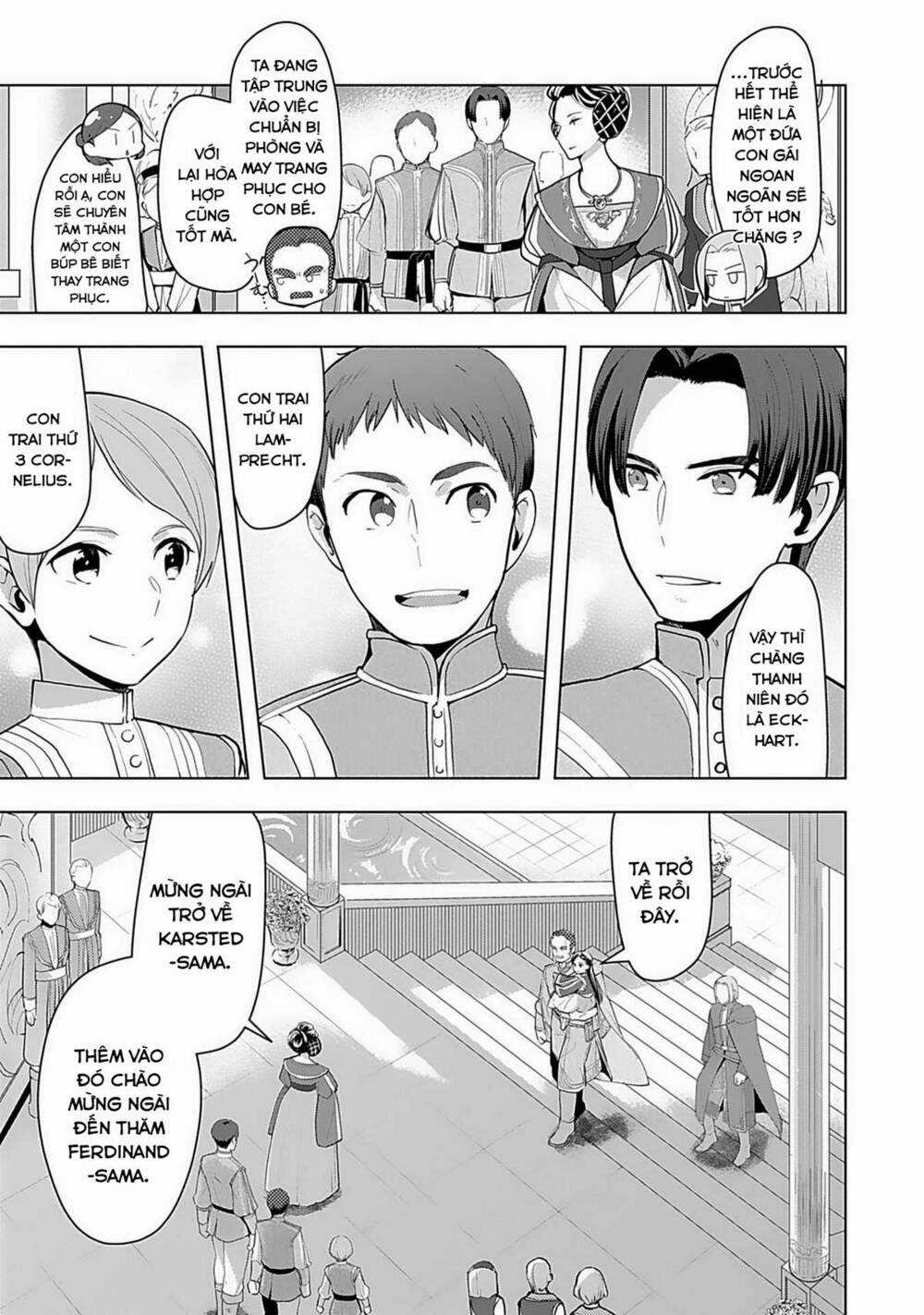 Honzuki no Gekokujou: Dai 3-bu Ryouchi ni hon o hirogeyou! Chapter 1 trang 18