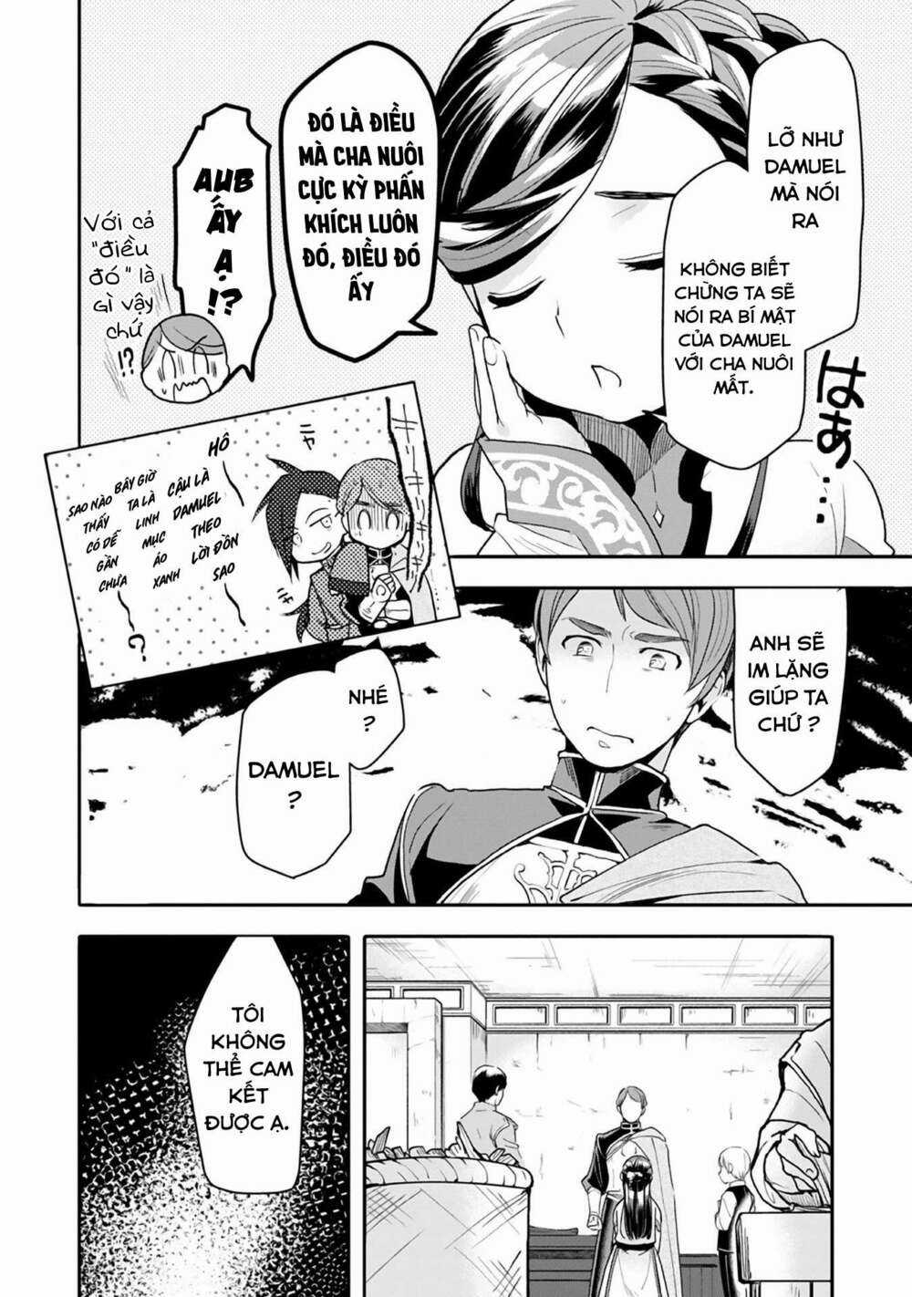 Honzuki no Gekokujou: Dai 3-bu Ryouchi ni hon o hirogeyou! Chapter 13 trang 28