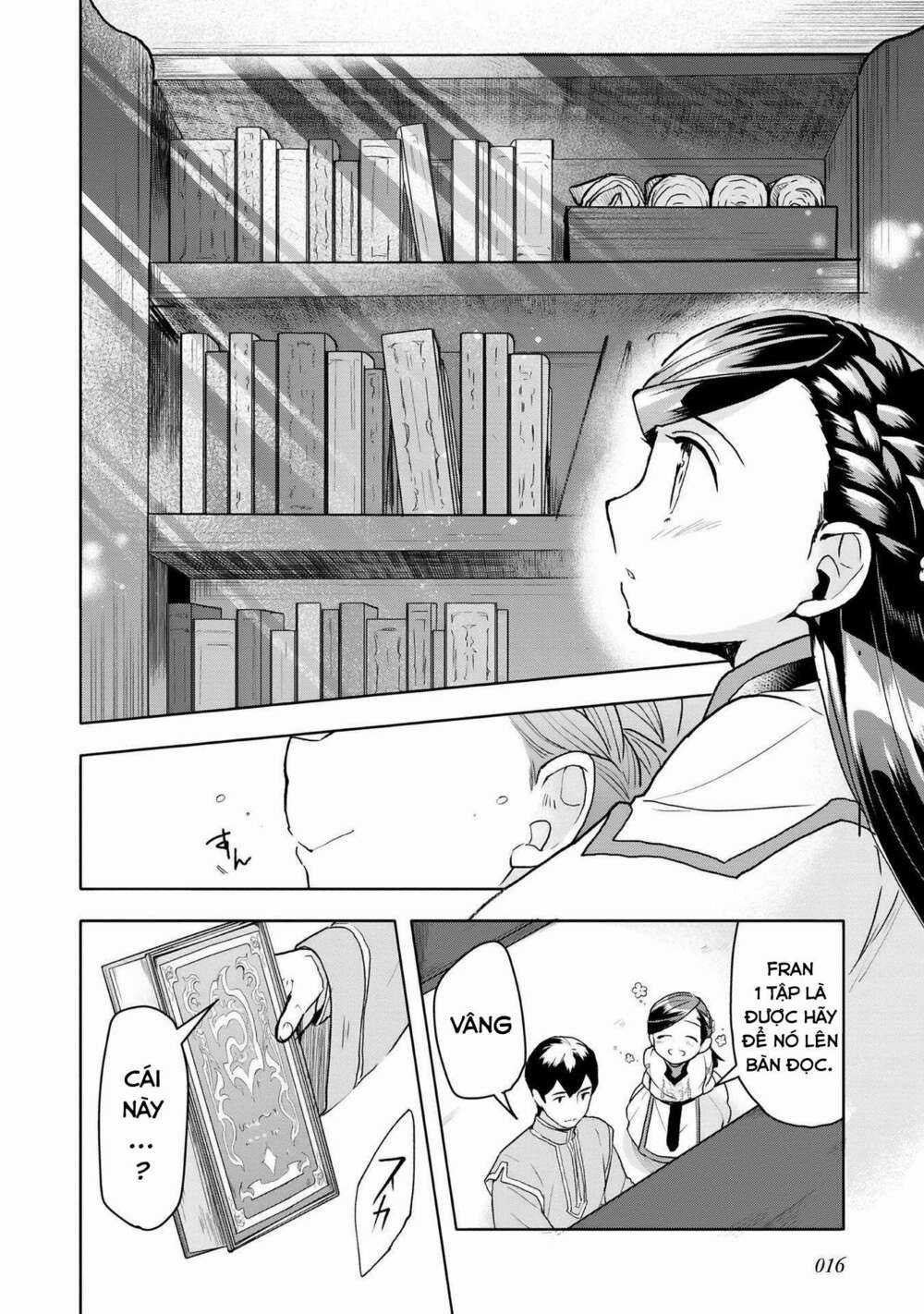 Honzuki no Gekokujou: Dai 3-bu Ryouchi ni hon o hirogeyou! Chapter 14 trang 12