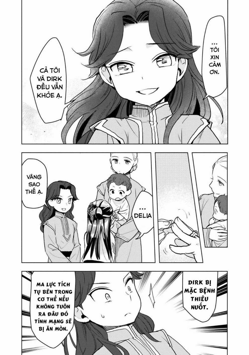 Honzuki no Gekokujou: Dai 3-bu Ryouchi ni hon o hirogeyou! Chapter 14 trang 5