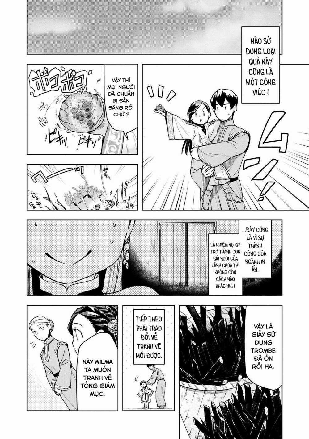 Honzuki no Gekokujou: Dai 3-bu Ryouchi ni hon o hirogeyou! Chapter 14 trang 8