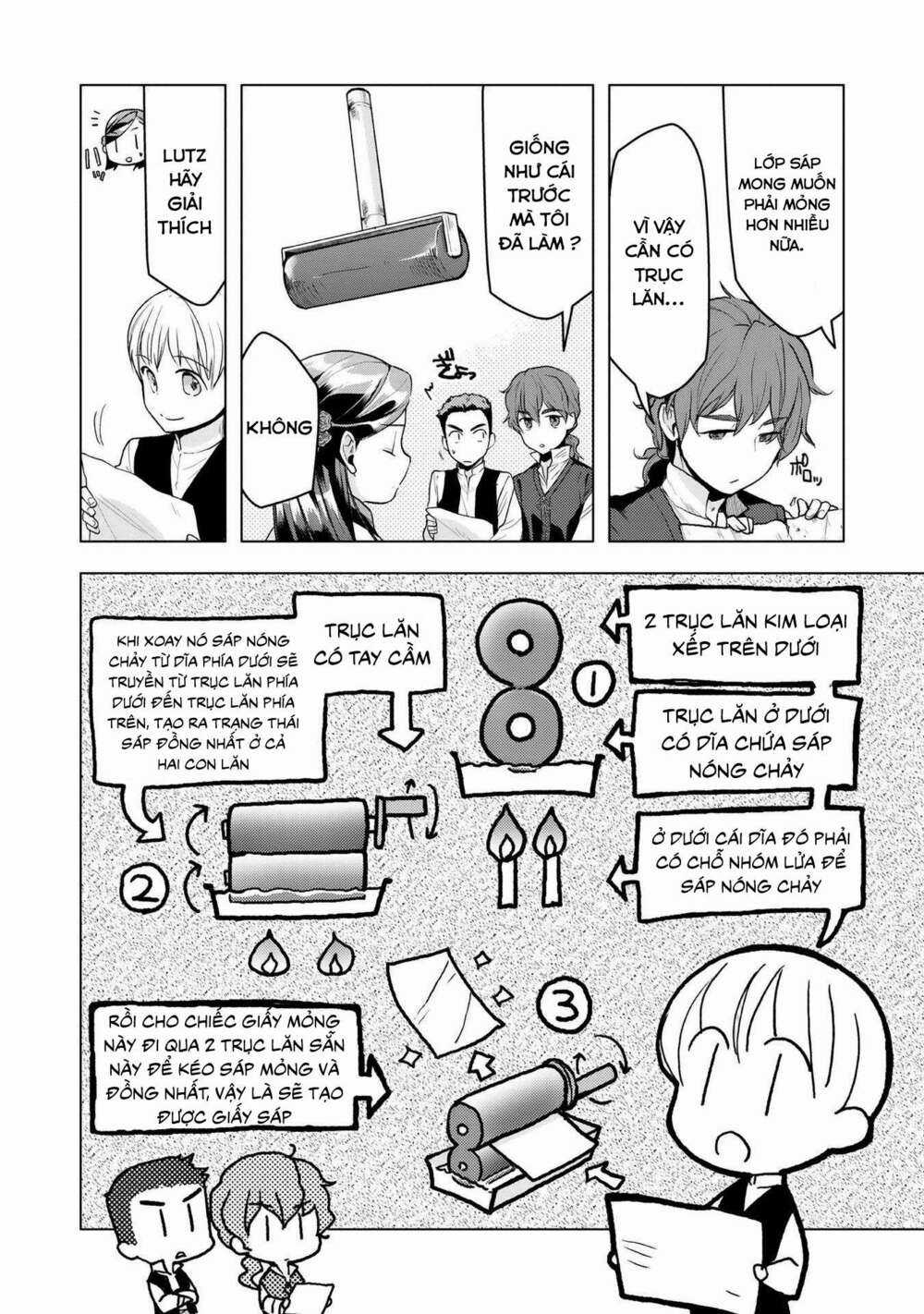 Honzuki no Gekokujou: Dai 3-bu Ryouchi ni hon o hirogeyou! Chapter 15 trang 6