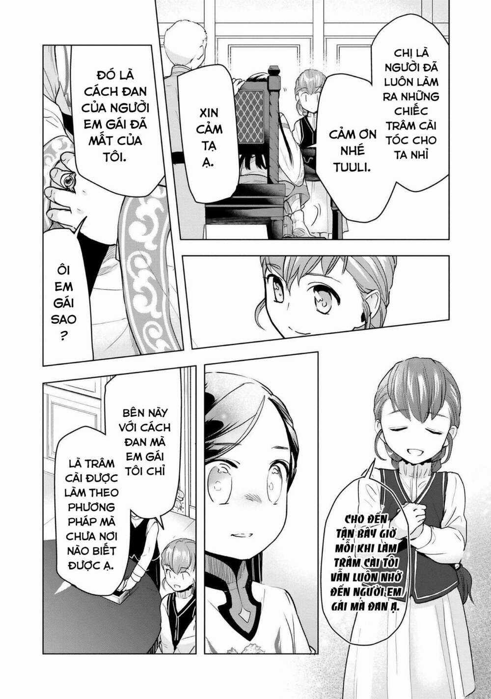 Honzuki no Gekokujou: Dai 3-bu Ryouchi ni hon o hirogeyou! Chapter 16 trang 17