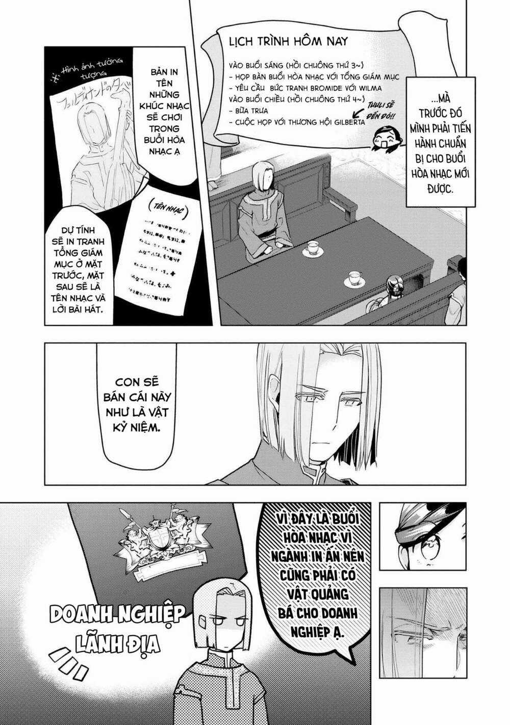 Honzuki no Gekokujou: Dai 3-bu Ryouchi ni hon o hirogeyou! Chapter 16 trang 3