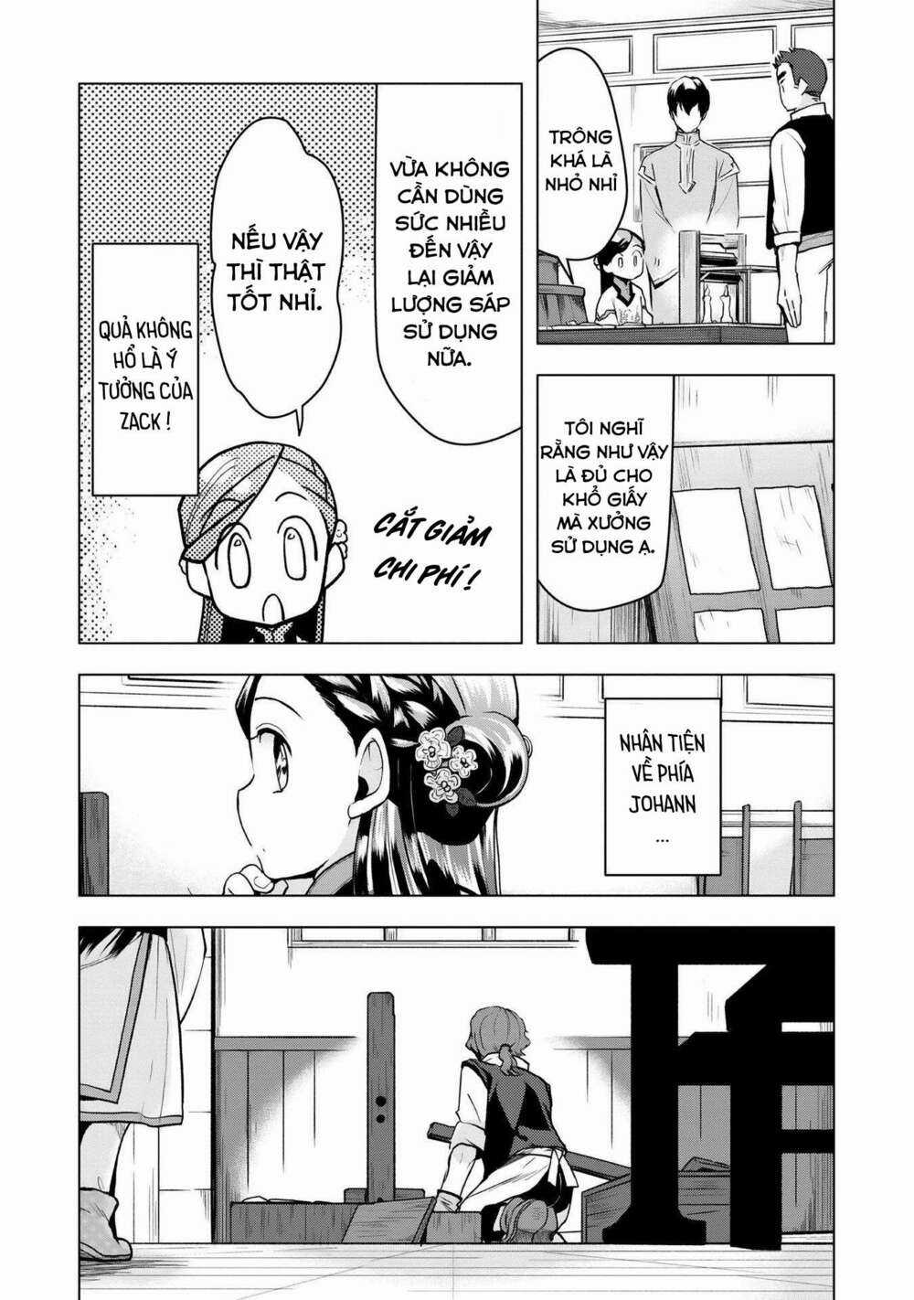 Honzuki no Gekokujou: Dai 3-bu Ryouchi ni hon o hirogeyou! Chapter 19 trang 4