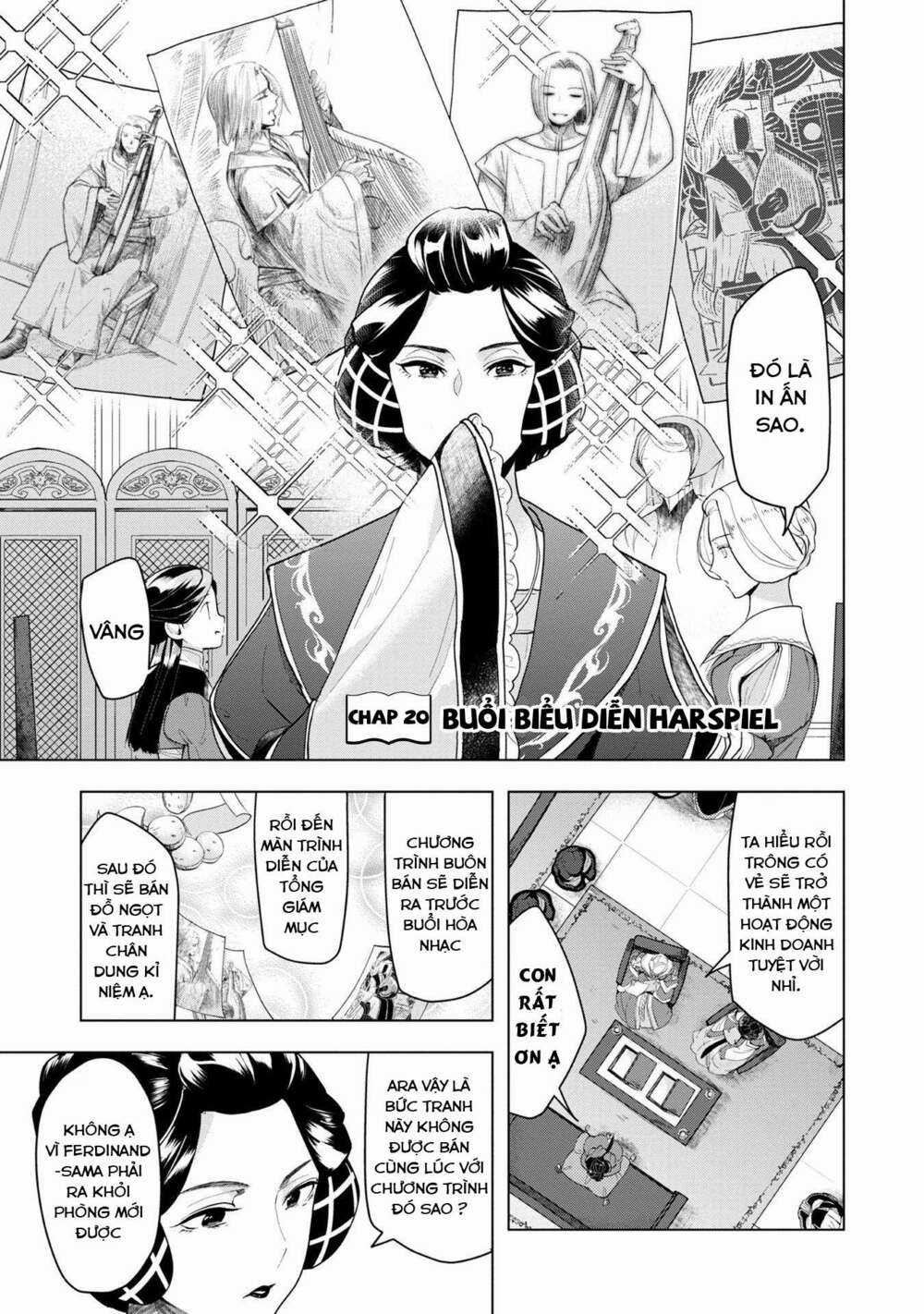 Honzuki no Gekokujou: Dai 3-bu Ryouchi ni hon o hirogeyou! Chapter 20 trang 1