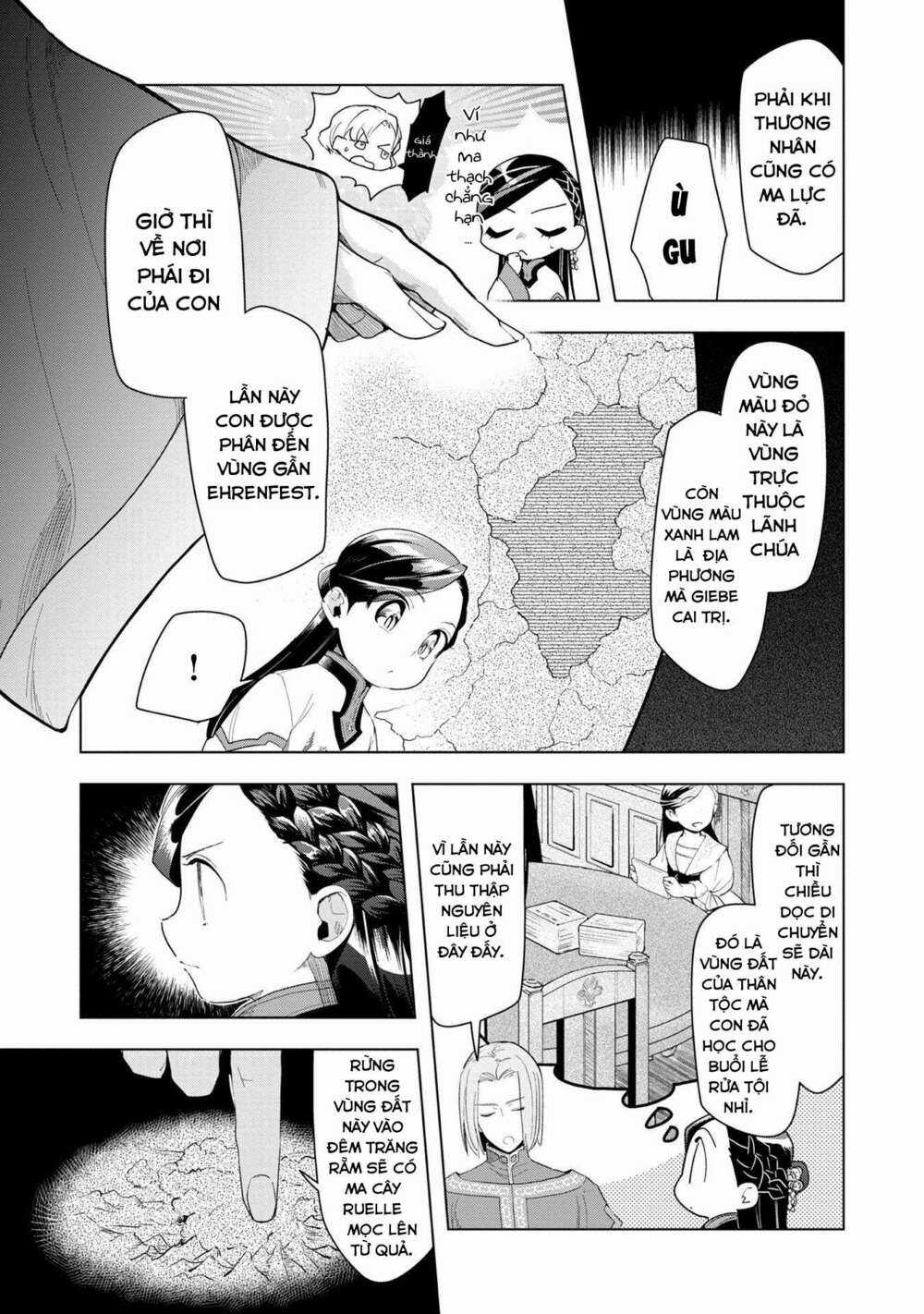 Honzuki no Gekokujou: Dai 3-bu Ryouchi ni hon o hirogeyou! Chapter 22 trang 8