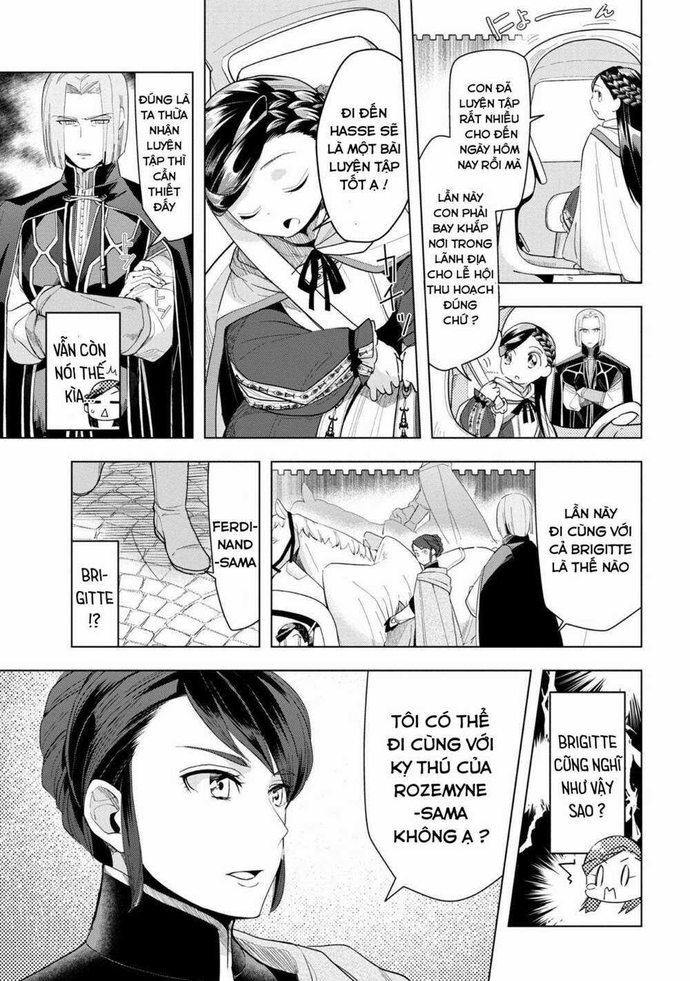 Honzuki no Gekokujou: Dai 3-bu Ryouchi ni hon o hirogeyou! Chapter 23 trang 3