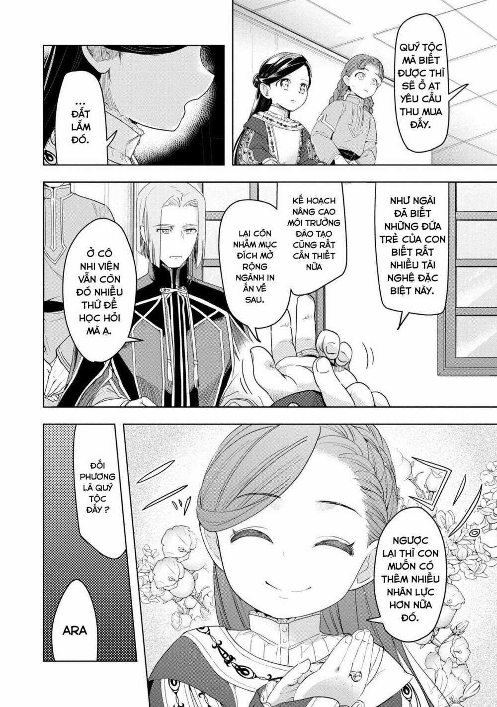 Honzuki no Gekokujou: Dai 3-bu Ryouchi ni hon o hirogeyou! Chapter 24 trang 22