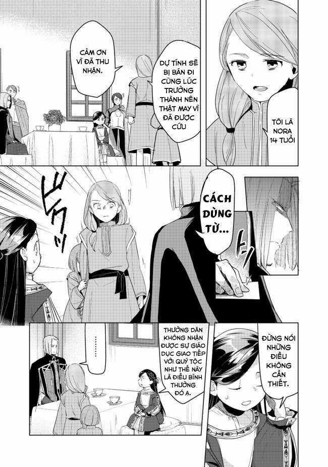 Honzuki no Gekokujou: Dai 3-bu Ryouchi ni hon o hirogeyou! Chapter 25 trang 3