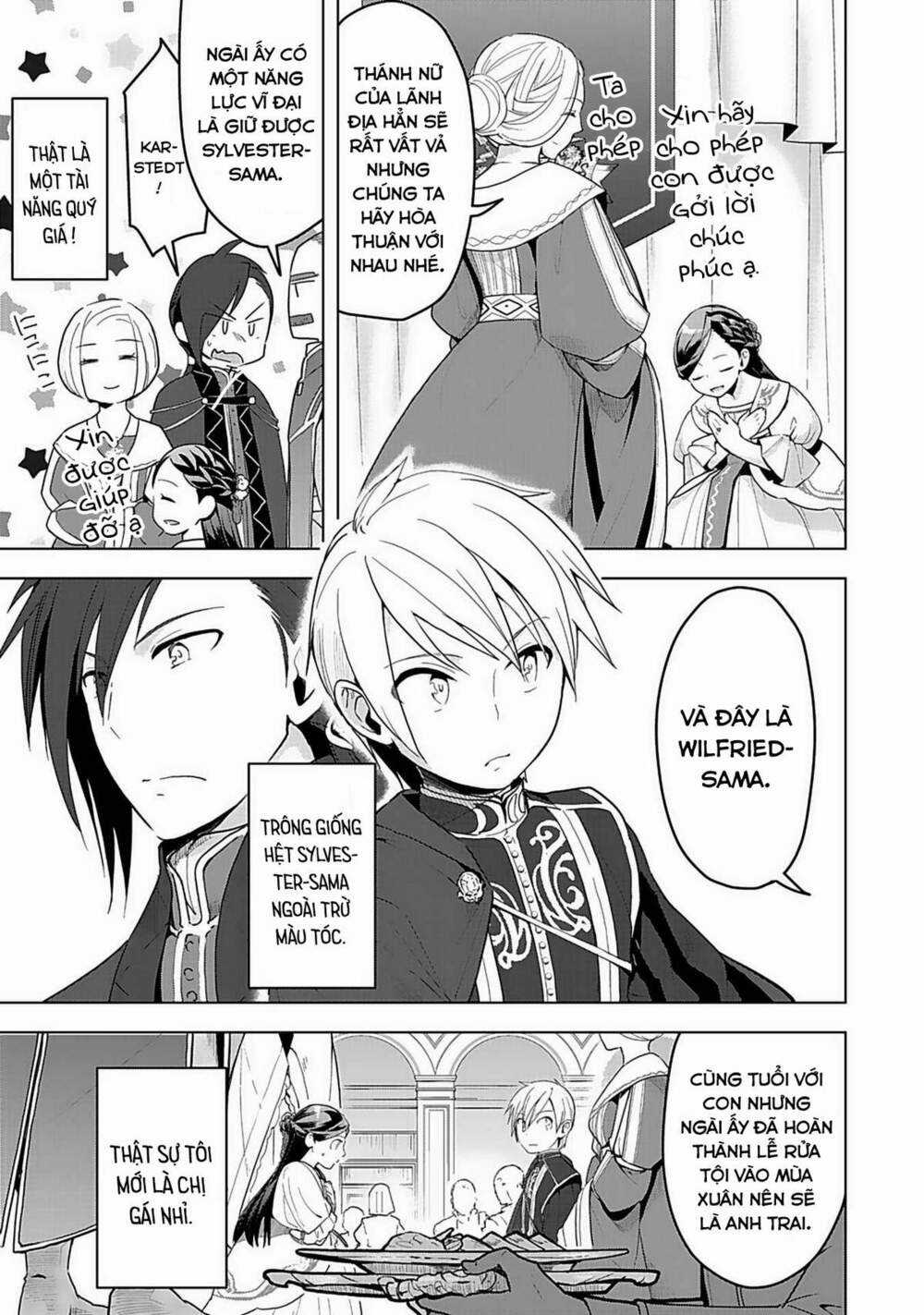 Honzuki no Gekokujou: Dai 3-bu Ryouchi ni hon o hirogeyou! Chapter 3 trang 3