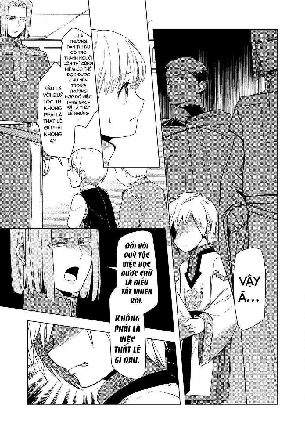 Honzuki no Gekokujou: Dai 3-bu Ryouchi ni hon o hirogeyou! Chapter 33 trang 18