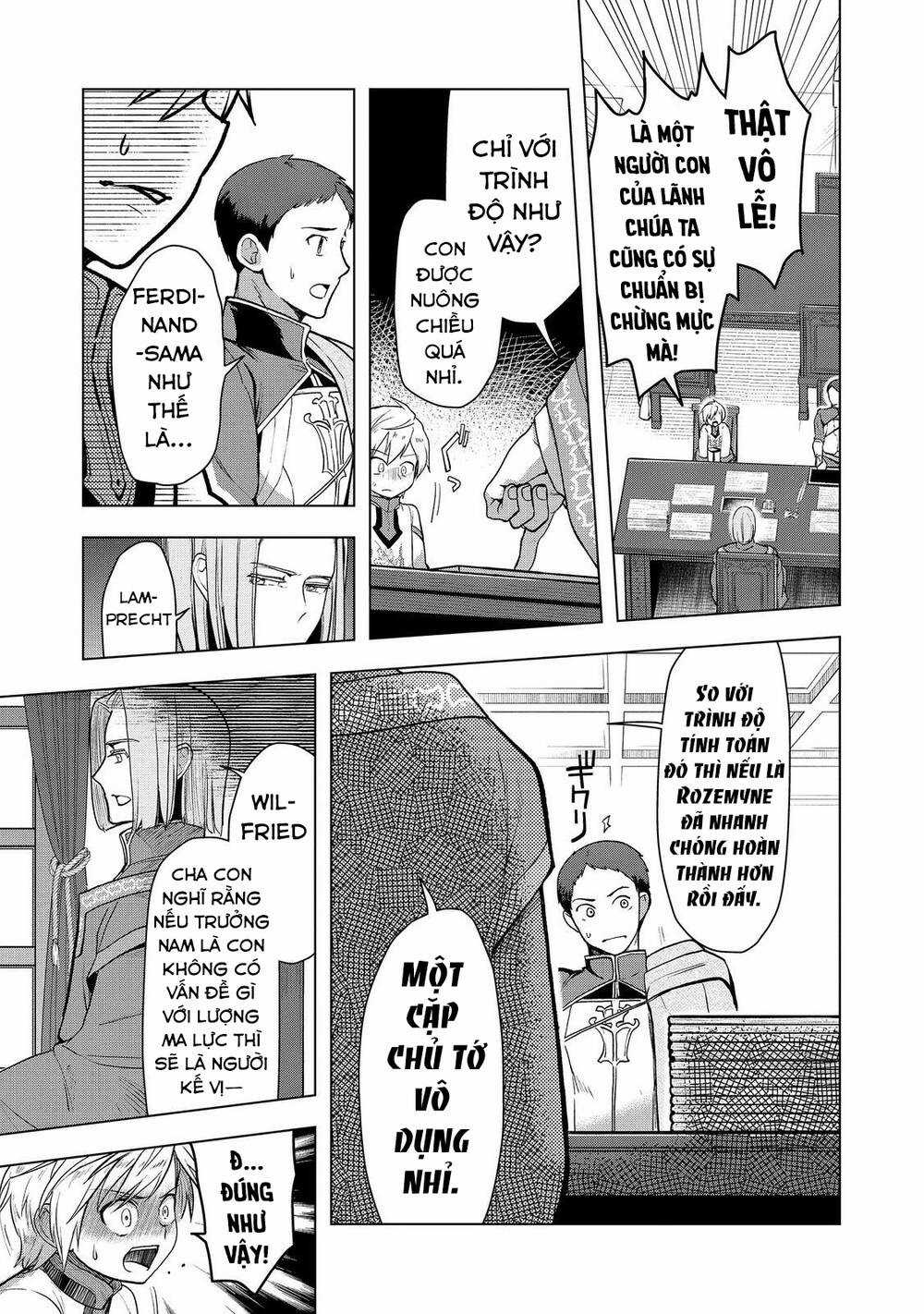 Honzuki no Gekokujou: Dai 3-bu Ryouchi ni hon o hirogeyou! Chapter 34 trang 16