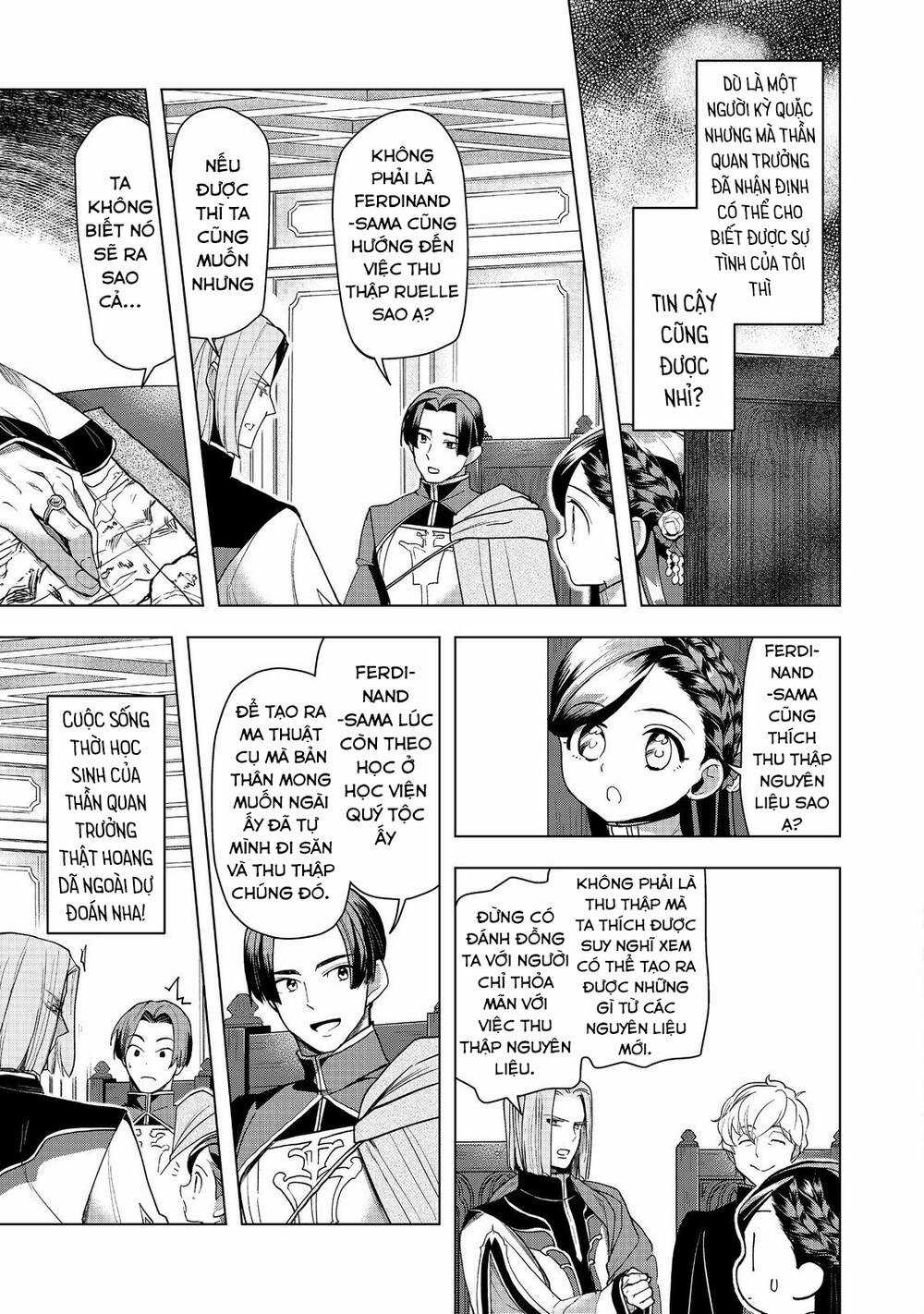 Honzuki no Gekokujou: Dai 3-bu Ryouchi ni hon o hirogeyou! Chapter 35 trang 22