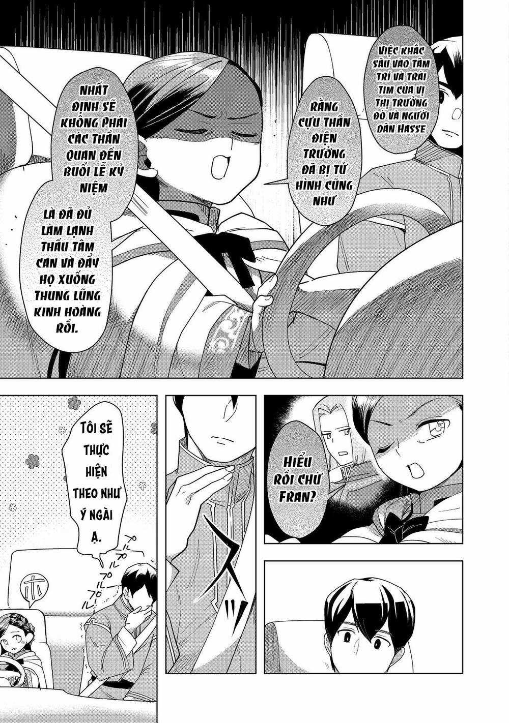 Honzuki no Gekokujou: Dai 3-bu Ryouchi ni hon o hirogeyou! Chapter 38 trang 8