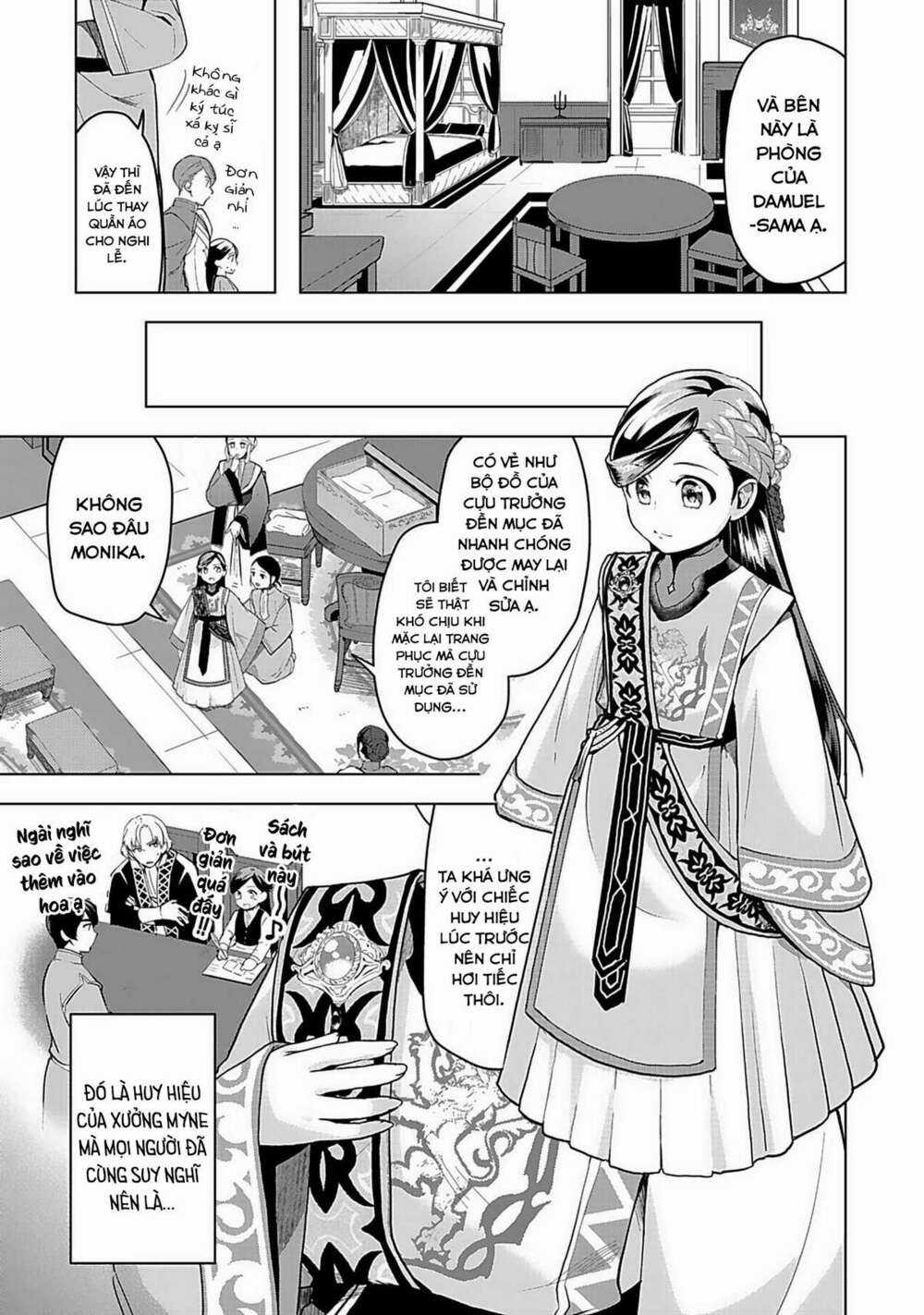 Honzuki no Gekokujou: Dai 3-bu Ryouchi ni hon o hirogeyou! Chapter 4 trang 10