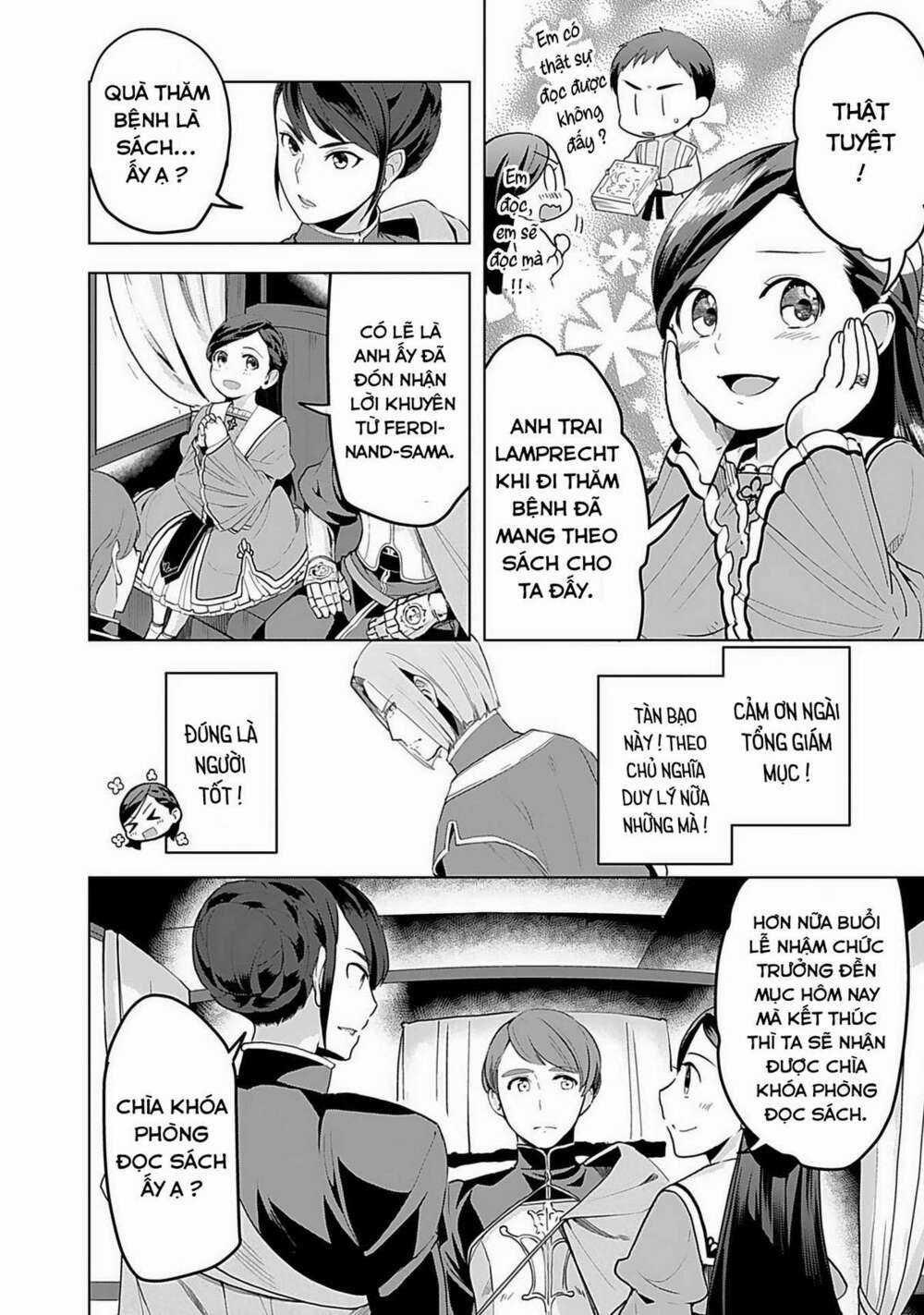 Honzuki no Gekokujou: Dai 3-bu Ryouchi ni hon o hirogeyou! Chapter 4 trang 3