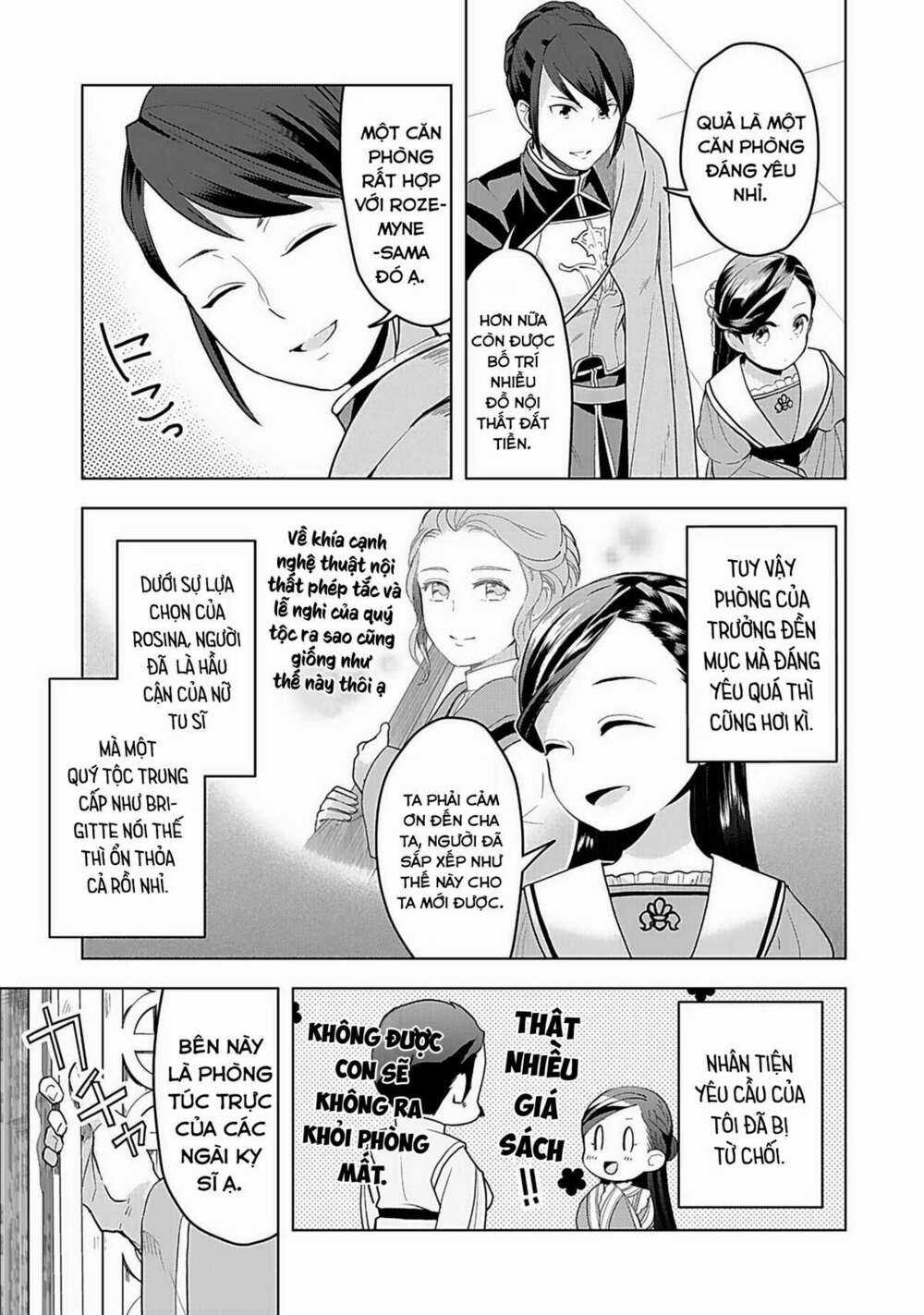 Honzuki no Gekokujou: Dai 3-bu Ryouchi ni hon o hirogeyou! Chapter 4 trang 8