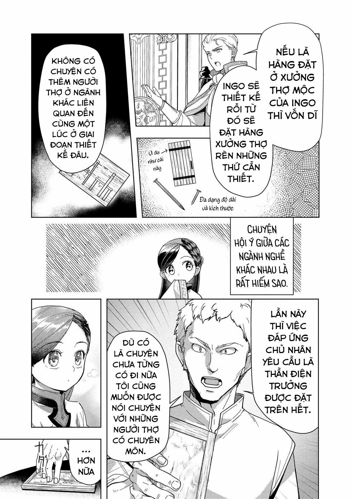 Honzuki no Gekokujou: Dai 3-bu Ryouchi ni hon o hirogeyou! Chapter 43 trang 11