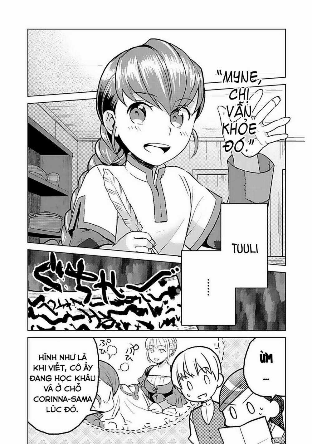 Honzuki no Gekokujou: Dai 3-bu Ryouchi ni hon o hirogeyou! Chapter 6 trang 14