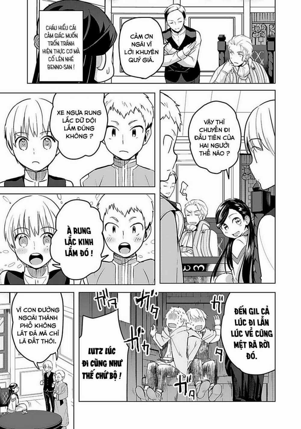 Honzuki no Gekokujou: Dai 3-bu Ryouchi ni hon o hirogeyou! Chapter 6 trang 7