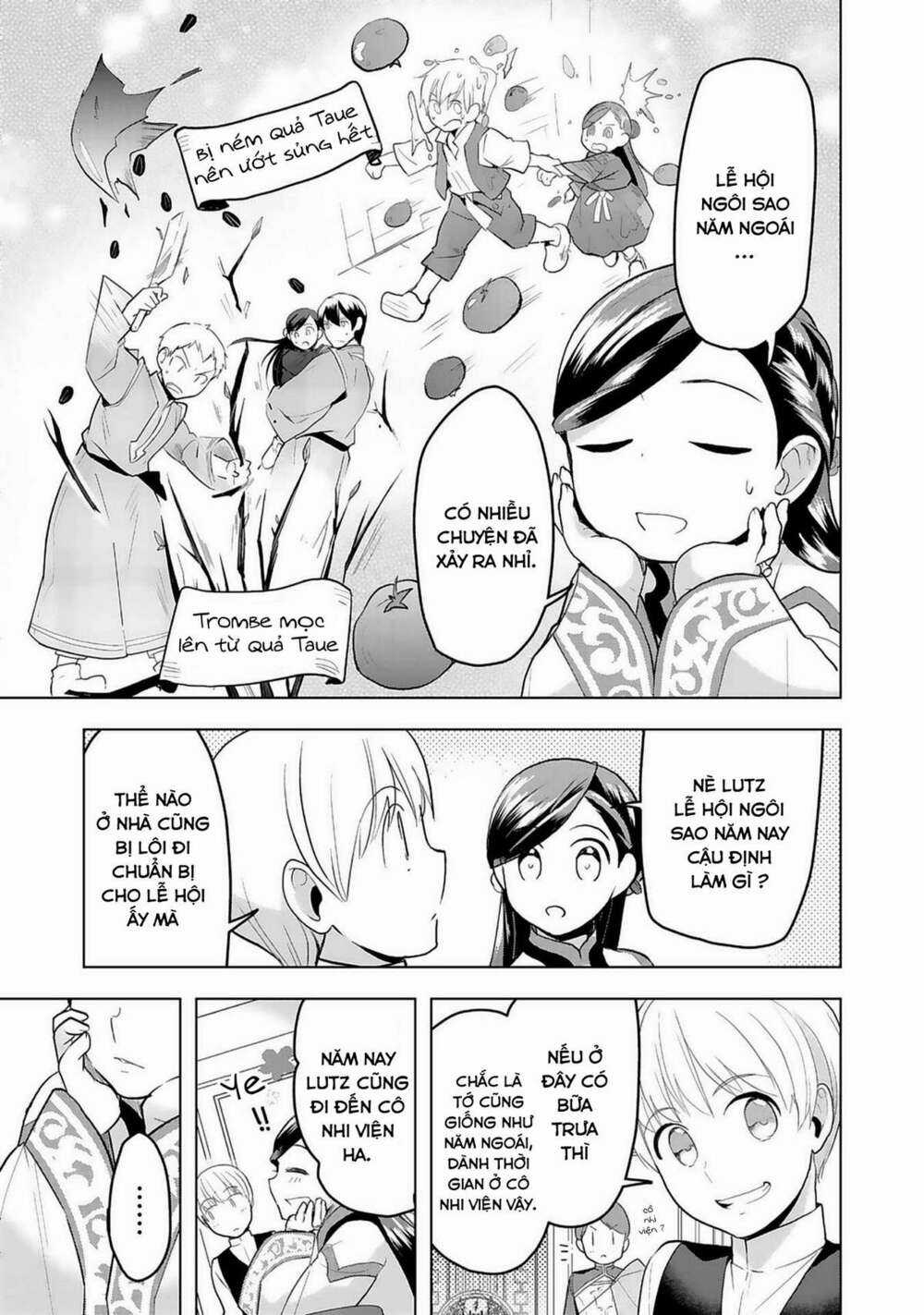 Honzuki no Gekokujou: Dai 3-bu Ryouchi ni hon o hirogeyou! Chapter 7 trang 3