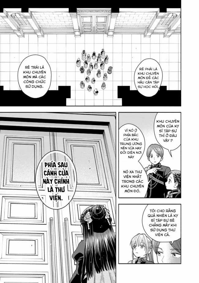 Honzuki no Gekokujou: Dai 4-bu Kizoku-in no toshokan o sukutai! Chapter 11 trang 10