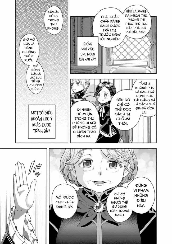 Honzuki no Gekokujou: Dai 4-bu Kizoku-in no toshokan o sukutai! Chapter 11 trang 18