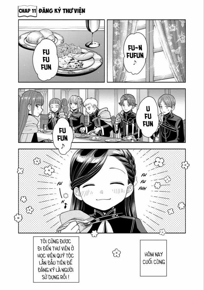 Honzuki no Gekokujou: Dai 4-bu Kizoku-in no toshokan o sukutai! Chapter 11 trang 2