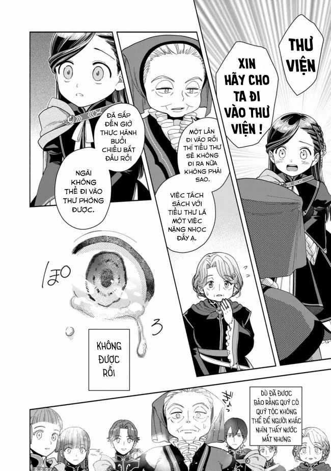 Honzuki no Gekokujou: Dai 4-bu Kizoku-in no toshokan o sukutai! Chapter 11 trang 23